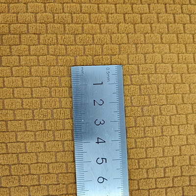 Polyester 100% micro de tissu d'ouatine du jacquard 150gsm