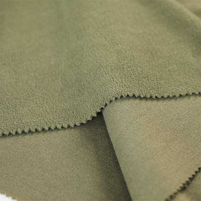 tissu micro de l'ouatine 260gsm pour les vêtements chauds 150D 288F