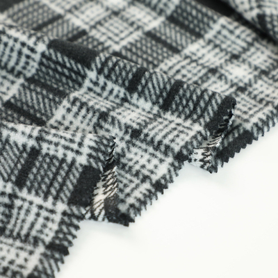 Le plaid 100% micro cationique de tissu d'ouatine de polyester a imprimé polaire pour Sofa Pillowslip Blankets