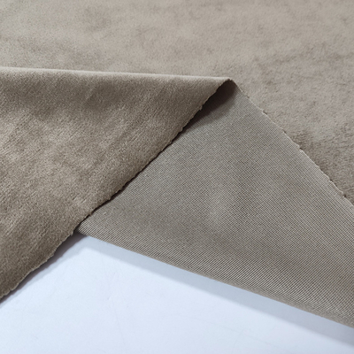Couleur solide Sofa Cover Cushion Pillowslip de sergé de polyester plat de Holland Velvet Fabric 200gsm