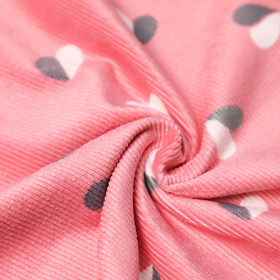 Velours rose de tissu de tapisserie d'ameublement du tissu 250gsm de velours de velours de Spandex de polyester