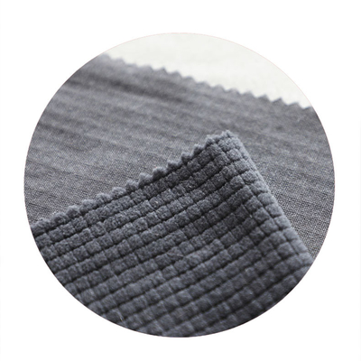 Jacquard 100% de tissu de laine polaire de polyester pour la doublure de Pillowslip de vêtement